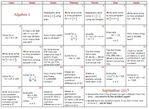 algebra-1-september-2015