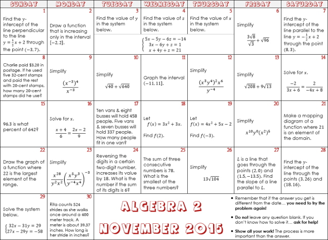 algebra-2-november-2015-preview